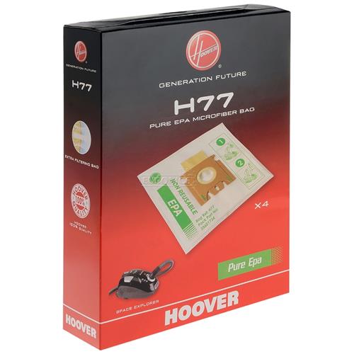 Sacchetti polvere Hoover H77 Space Explorer - Power Capsule Originali 4pz. in microfibra